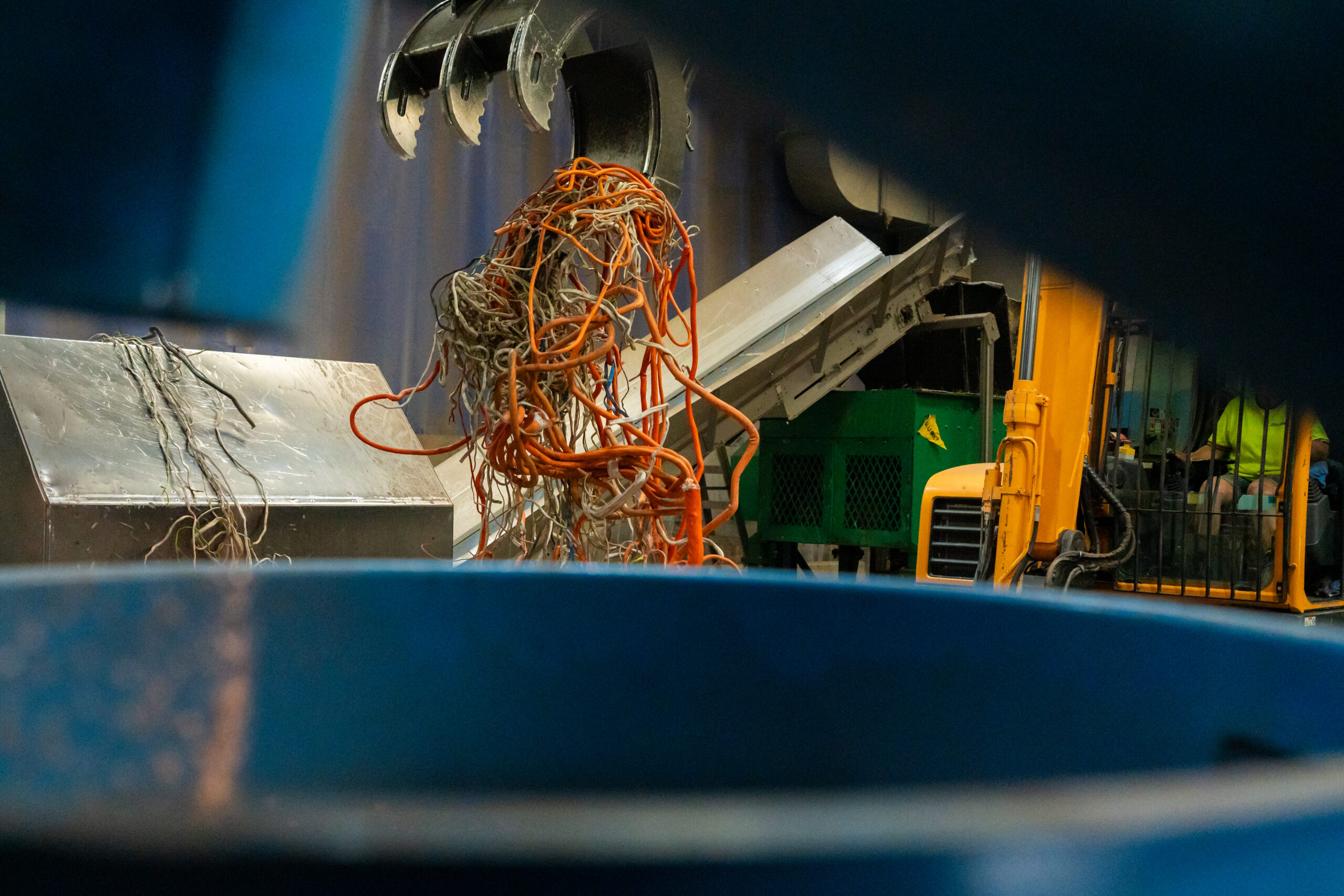 Cable scrap for recycling